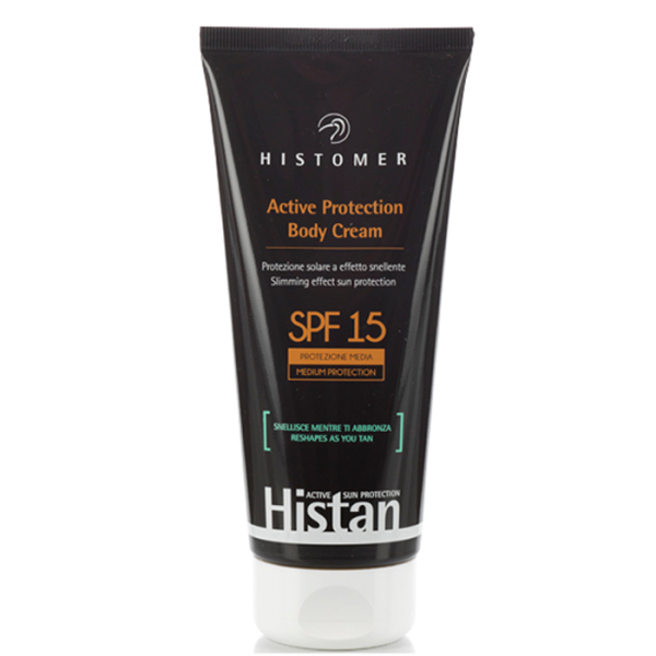 Солнцезащитный антицеллюлитный крем-слимминг (для тела) BODY CREAM SPF 15 Histan HISTOMER (Хистомер) 200 мл