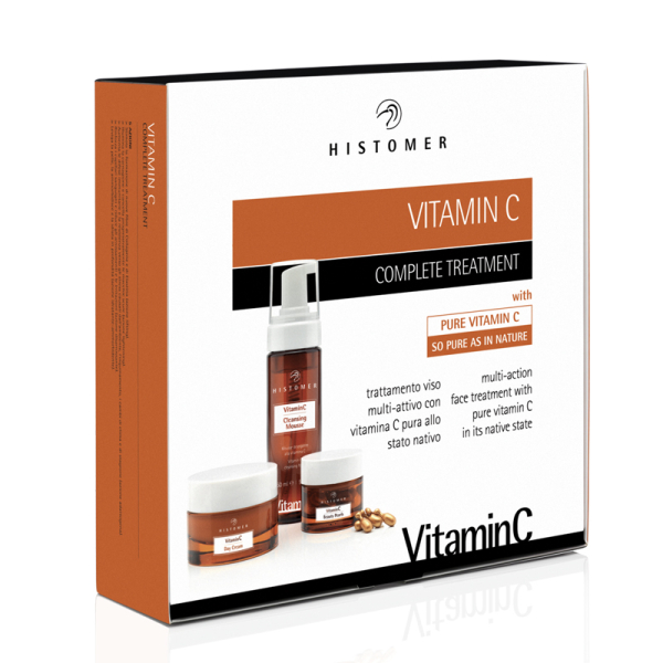Набор средств с Витамином С для лица Vitamin C HISTOMER (Хистомер) 150 / 50 мл / 30 шт