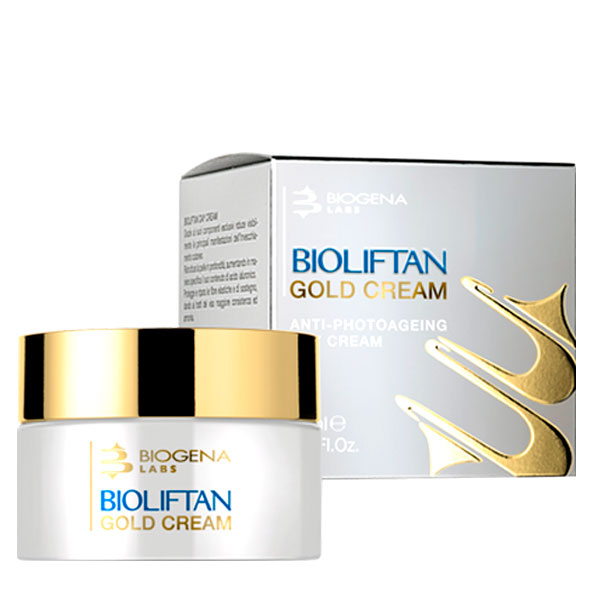 Омолаживающий крем для лица Золото-пептидный Bioliftan gold cream SPF 30 BIOGENA 50 мл