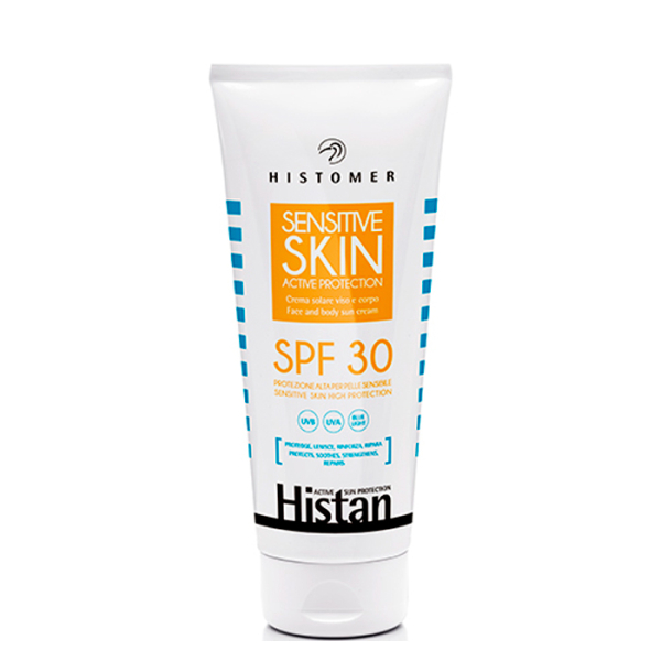 Солнцезащитный крем для чувствительной кожи SPF 30 Histan HISTOMER (Хистомер) 200 мл