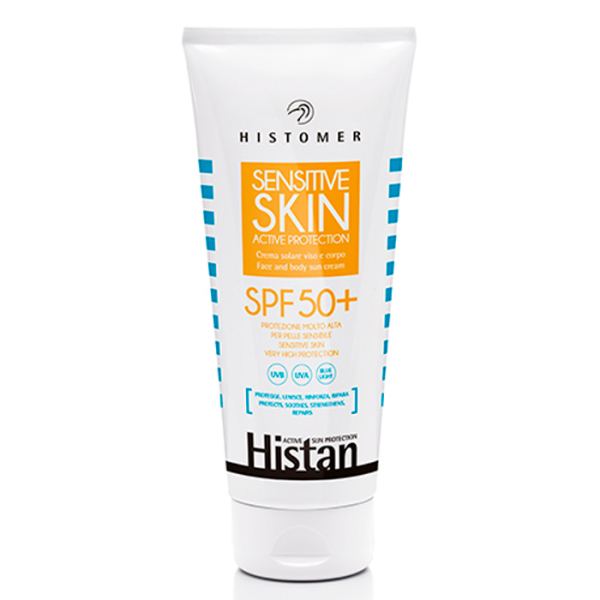 Солнцезащитный крем для чувствительной кожи SPF 50+ Histan HISTOMER (Хистомер) 200 мл