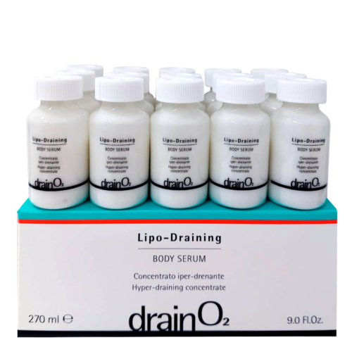 НАБОР Концентрат липо-дренажный Drain O2 Lipo-Draining Body Serum HISTOMER (Хистомер) 18 мл * 15 шт