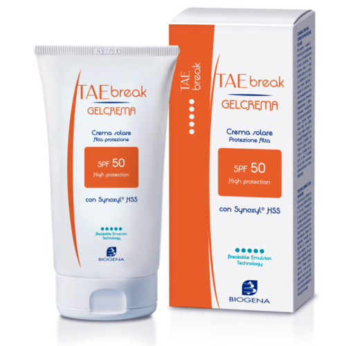 Солнцезащитная эмульсия SPF 50 для лица и тела Tae Break Gelcrema BIOGENA 150 мл